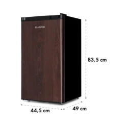 Feldberg Kühlschrank A+ 90 Liter MirageCool Concept Holzdesign Schwarz -Deutschland Klarstein Verkaufs-Shop 10033594 yy 0009 logo Klarstein Feldberg Kuehlschrank Holzdesign schwarz