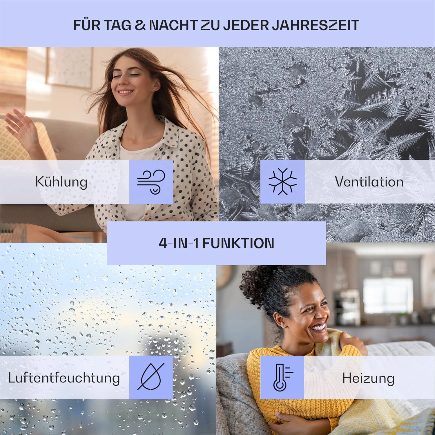 Windwaker Eco Split-Klimaanlage 12.000 BTU/3,5 kW Luftdurchsatz 680 m³/h max. A++ Windwaker Eco Split-Klimaanlage 12.000 BTU/3,5 KW Luftdurchsatz 680 M³/h Max. A++ -Deutschland Klarstein Verkaufs-Shop 10033601 de 0003 usp