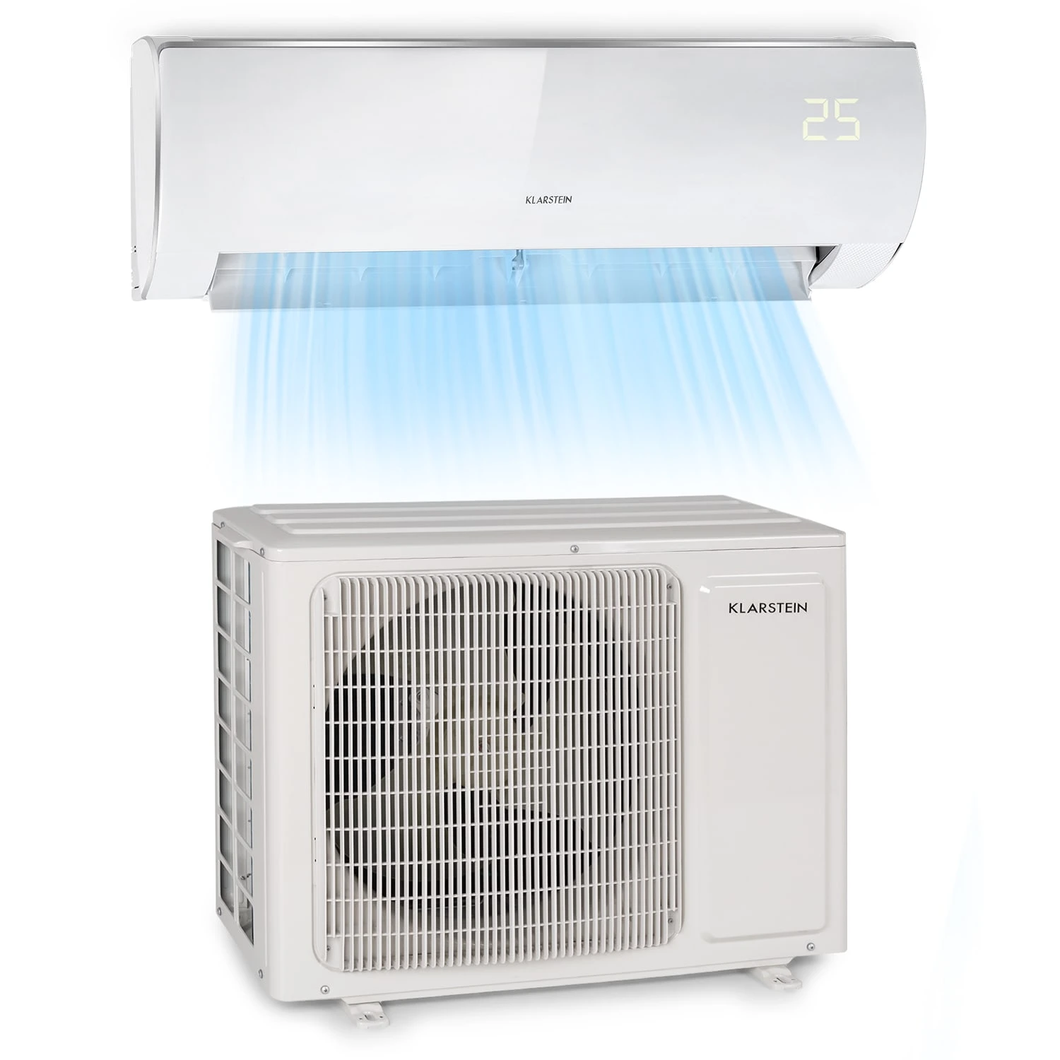 Windwaker Eco Split-Klimaanlage 12.000 BTU/3,5 kW Luftdurchsatz 680 m³/h max. A++ Windwaker Eco Split-Klimaanlage 12.000 BTU/3,5 KW Luftdurchsatz 680 M³/h Max. A++ -Deutschland Klarstein Verkaufs-Shop 10033601 yy 0001 titel