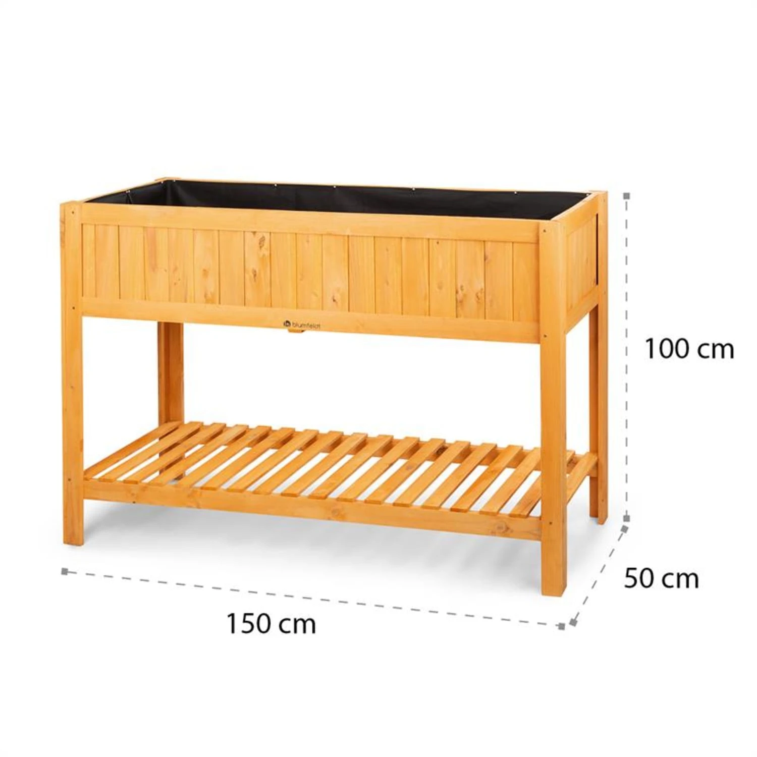 Altiplano Cubic Hochbeet 150 x 100 x 50 Kiefer Gartenvlies ErgoGrow Altiplano Cubic Hochbeet 150 X 100 X 50 Kiefer Gartenvlies ErgoGrow -Deutschland Klarstein Verkaufs-Shop