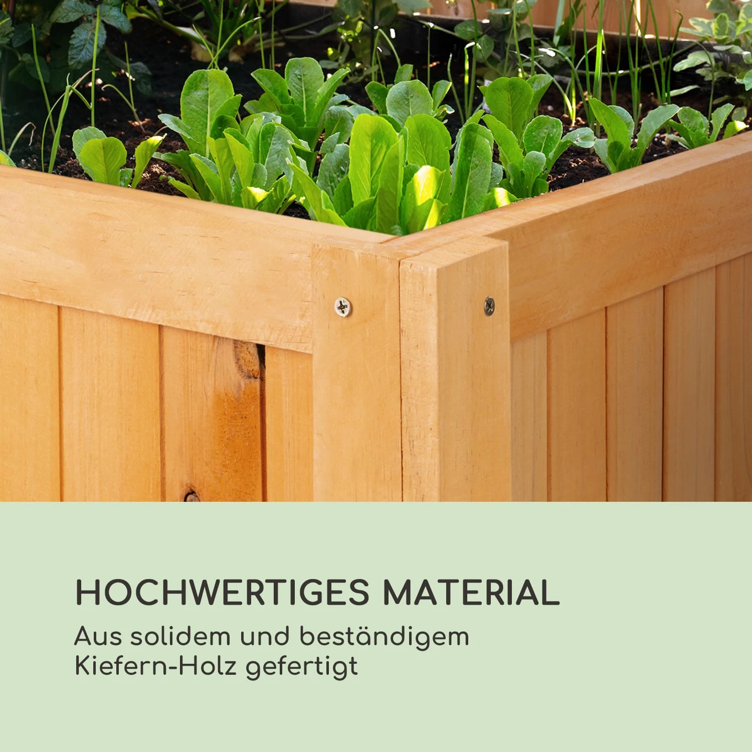 Altiplano Cubic Hochbeet 100 x 100 x 50 Kiefer Gartenvlies ErgoGrow Altiplano Cubic Hochbeet 100 X 100 X 50 Kiefer Gartenvlies ErgoGrow -Deutschland Klarstein Verkaufs-Shop 10033605 de 0006 logo