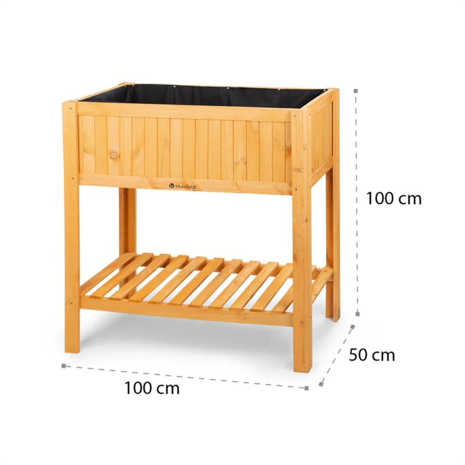 Altiplano Cubic Hochbeet 100 x 100 x 50 Kiefer Gartenvlies ErgoGrow Altiplano Cubic Hochbeet 100 X 100 X 50 Kiefer Gartenvlies ErgoGrow -Deutschland Klarstein Verkaufs-Shop