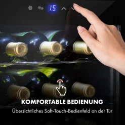 Shiraz 16 Uno Weinkühlschrank 42l Touch-Bedienfeld 131W 5-18°C -Deutschland Klarstein Verkaufs-Shop 10033622 de 0006 logo