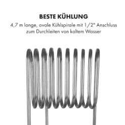 Gärkeller Kühldeckel Eintauchkühler 1/2" Sensorstab 304-Edelstahl -Deutschland Klarstein Verkaufs-Shop 10033676 de 0004 logo