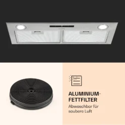 Paolo Dunstabzugshaube Einbau 72 Cm EEK: A 593 M³/h -Deutschland Klarstein Verkaufs-Shop 10033748 de 0006 logo