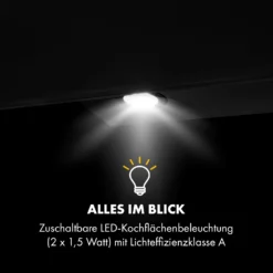 Laurel 90 Dunstabzugshaube 90cm Abluft: 350 M³/h LED Touch Schwarz -Deutschland Klarstein Verkaufs-Shop 10033768 de 0006 logo