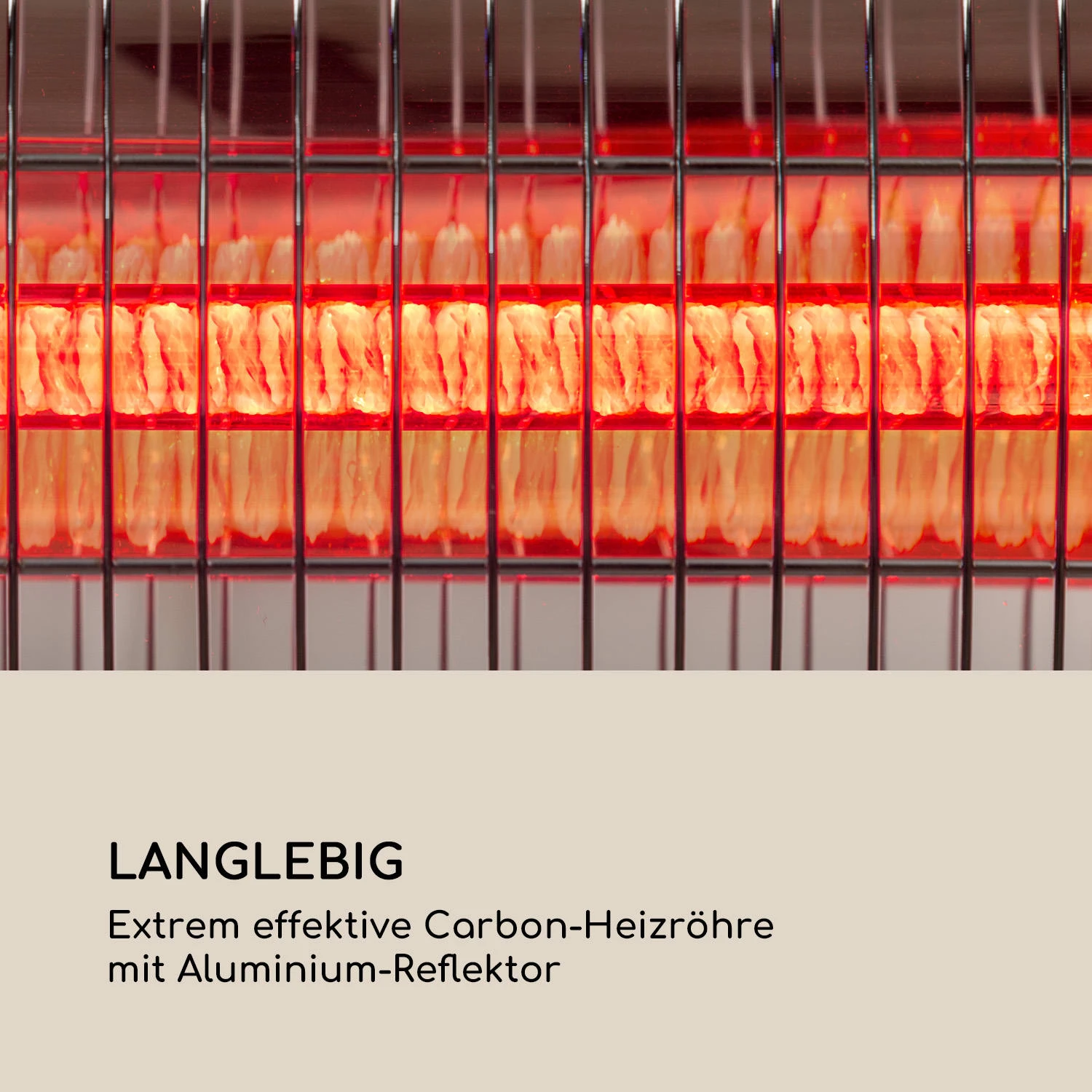 Dark Wave Infrarot-Heizstrahler 2000W Goldbeschichtete Carbonröhre IP65 Aluminium Dark Wave Infrarot-Heizstrahler 2000W Goldbeschichtete Carbonröhre IP65 Aluminium -Deutschland Klarstein Verkaufs-Shop 10033810 de 0007 logo