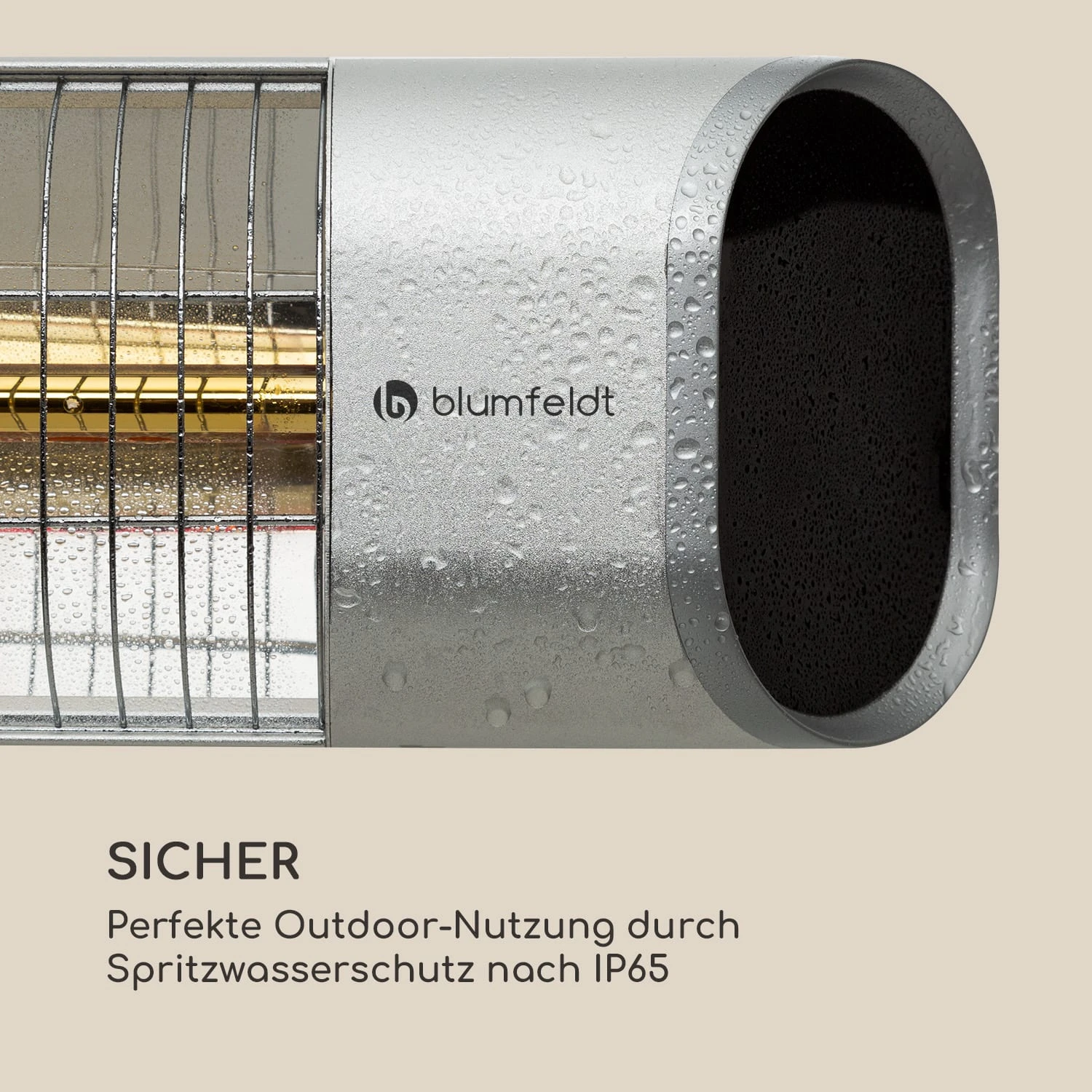 Dark Wave Infrarot-Heizstrahler 2000W Goldbeschichtete Carbonröhre IP65 Aluminium Dark Wave Infrarot-Heizstrahler 2000W Goldbeschichtete Carbonröhre IP65 Aluminium -Deutschland Klarstein Verkaufs-Shop 10033810 de 0009 logo