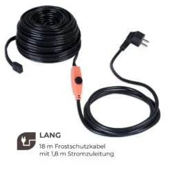 Flow Wire Frostschutzkabel 18m Mit Thermostat IP68 -Deutschland Klarstein Verkaufs-Shop 10033903 de 0006 logo