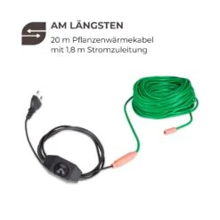 Greenwire Select 20 Pflanzenwärmekabel 20m Mit Thermostat IP68 -Deutschland Klarstein Verkaufs-Shop 10033907 de 0007 logo