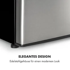 Big Daddy Cool Kühl-Gefrierkombination 61/25 Liter 2 Ebenen Edelstahl -Deutschland Klarstein Verkaufs-Shop 10034005 de 0008 logo