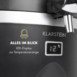 Tap2Go Mobile 2-in1 Bierzapfanlage Mit Getränkekühler 5l/13l Schwarz -Deutschland Klarstein Verkaufs-Shop 10034006 de 0006 logo
