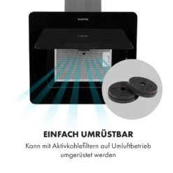 Helena 60 Dunstabzugshaube 595 M³/h LED-Display Schwarz -Deutschland Klarstein Verkaufs-Shop 10034100 de 0008 logo