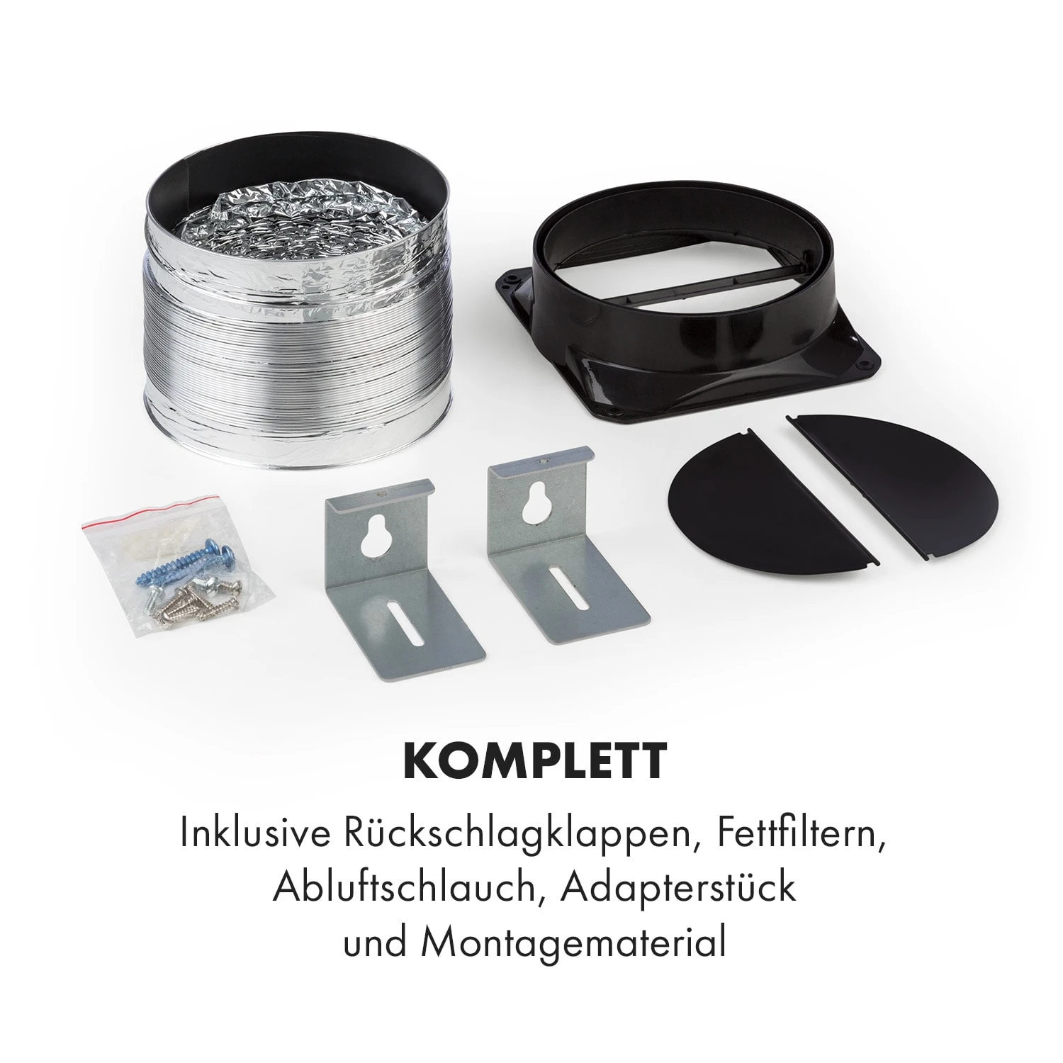 Mariana 90 Flachschirmhaube 500 m³/h Abluft LED weiß Mariana 90 Flachschirmhaube 500 M³/h Abluft LED Weiß -Deutschland Klarstein Verkaufs-Shop 10034116 de 0008 logo