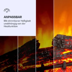 Lienz Elektrischer Kamin 1800W Steindekor Polystone Fernbedienung -Deutschland Klarstein Verkaufs-Shop 10034122 de 0005 logo