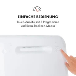 Aquatica Geschirrspüler Freistehend Installationsfrei 2 Gedecke 860W 3 Aquatica Geschirrspüler Freistehend Installationsfrei 2 Gedecke 860W -Deutschland Klarstein Verkaufs-Shop 10034126 de 0004 logo