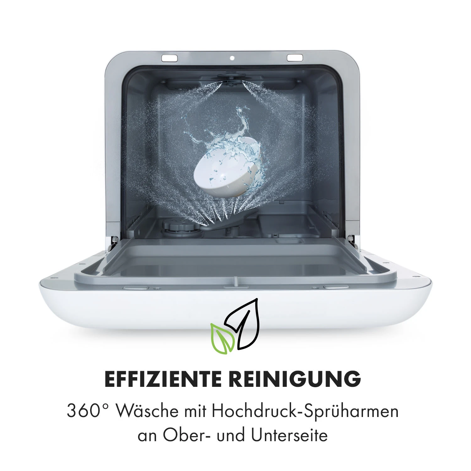 Aquatica Geschirrspüler freistehend installationsfrei 2 Gedecke 860W Aquatica Geschirrspüler Freistehend Installationsfrei 2 Gedecke 860W -Deutschland Klarstein Verkaufs-Shop 10034126 de 0006 logo