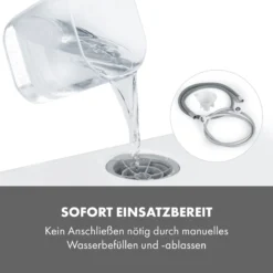 Aquatica Geschirrspüler Freistehend Installationsfrei 2 Gedecke 860W 6 Aquatica Geschirrspüler Freistehend Installationsfrei 2 Gedecke 860W -Deutschland Klarstein Verkaufs-Shop 10034126 de 0007 logo