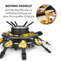 Fonduelette Raclette Und Fondue 1350W 1 Liter 38 Cm Ø Für 8 Personen -Deutschland Klarstein Verkaufs-Shop 10034138 de 0003 logo