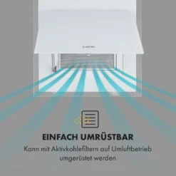 Mirage 60 Dunstabzugshaube 550 M³/h Touch-Panel Ambient EEC A++ Weiß 5 Mirage 60 Dunstabzugshaube 550 M³/h Touch-Panel Ambient EEC A++ Weiß -Deutschland Klarstein Verkaufs-Shop 10034151 de 0006 logo