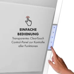 Mirage 60 Dunstabzugshaube 550 M³/h Touch-Panel Ambient EEC A++ Weiß 7 Mirage 60 Dunstabzugshaube 550 M³/h Touch-Panel Ambient EEC A++ Weiß -Deutschland Klarstein Verkaufs-Shop 10034151 de 0008 logo