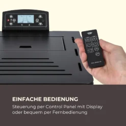 Energiewende Pelletofen 5/10 KW 5 Stufen Timer 18kg 250m³ Fernbedienung Schwarz -Deutschland Klarstein Verkaufs-Shop 10034153 de 0003 logo