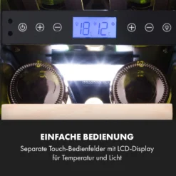 Vinovilla 17 Built-In Duo Weinkühlschrank 53l 17 Fl. 2 Zonen Glastür 3 Vinovilla 17 Built-In Duo Weinkühlschrank 53l 17 Fl. 2 Zonen Glastür -Deutschland Klarstein Verkaufs-Shop 10034154 de 0004 logo