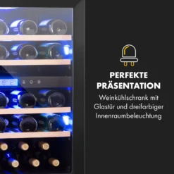 Vinovilla 43 Built-In Duo Onyx Weinkühlschrank 129l 43 Fl. 2 Zonen -Deutschland Klarstein Verkaufs-Shop 10034155 de 0007 logo