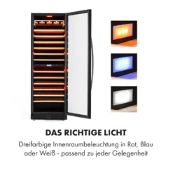 Vinovilla Grande 162 Built-in Duo Onyx Weinkühlschrank 425 Ltr 162 Fl. -Deutschland Klarstein Verkaufs-Shop 10034157 de 0004 logo