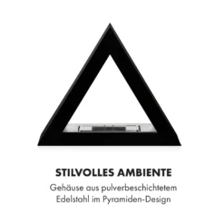 Phantasma Gizeh Ethanol-Kamin Rauchfrei Edelstahl-Brenner 600ml 4h -Deutschland Klarstein Verkaufs-Shop 10034159 de 0007 logo