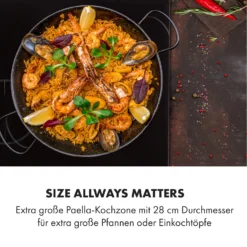 Delicatessa 3 Induktionskochfeld 3 Zonen 5800W Glaskeramik Schwarz -Deutschland Klarstein Verkaufs-Shop 10034193 de 0003 logo