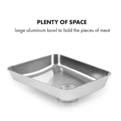 Kraftprotz Elektrischer Fleischwolf 700 W Kupfermotor Edelstahl -Deutschland Klarstein Verkaufs-Shop 10034215 yy 0007 logo Klarstein Kraftprotz elektrischer Fleischwolf weiss