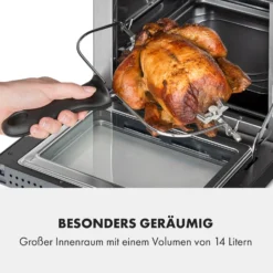 AeroVital Cube Chef Heißluftfritteuse 1700 W 14 Liter 16 Programme Ober- Und Unterhitze -Deutschland Klarstein Verkaufs-Shop 10034217 de 0004 logo