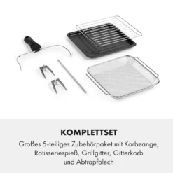 AeroVital Cube Chef Heißluftfritteuse 1700 W 14 Liter 16 Programme Ober- Und Unterhitze -Deutschland Klarstein Verkaufs-Shop 10034217 de 0007 logo