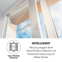 Crystal Wall Infrarotheizung 100x60cm 600W Wochentimer IP54 Weiß -Deutschland Klarstein Verkaufs-Shop 10034223 de 0007 logo