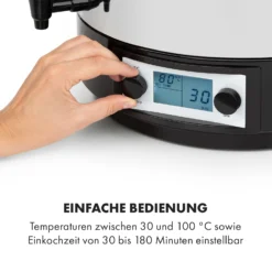 KonfiStar 40 Digital Einkocher Getränkespender 2500W 40L 100°C 180min -Deutschland Klarstein Verkaufs-Shop 10034239 de 0004 logo