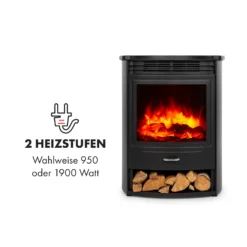 Bormio S Elektrischer Kamin 950/1900W Thermostat Wochentimer -Deutschland Klarstein Verkaufs-Shop 10034249 de 0004 logo