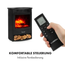 Bormio S Elektrischer Kamin 950/1900W Thermostat Wochentimer -Deutschland Klarstein Verkaufs-Shop 10034249 de 0005 logo