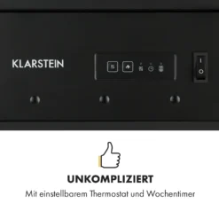 Bormio S Elektrischer Kamin 950/1900W Thermostat Wochentimer -Deutschland Klarstein Verkaufs-Shop 10034249 de 0006 logo