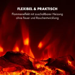 Lausanne Long Elektrischer Kamin 1600W 2 Heizstufen 128 Cm -Deutschland Klarstein Verkaufs-Shop 10034250 de 0005 logo