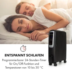Thermaxx Noir Ölradiator 2500W 10-30° C 24h-Timer Fernbedienung -Deutschland Klarstein Verkaufs-Shop 10034253 de 0004 logo
