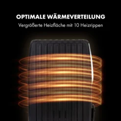 Thermaxx Noir Ölradiator 2500W 10-30° C 24h-Timer Fernbedienung -Deutschland Klarstein Verkaufs-Shop 10034253 de 0005 logo