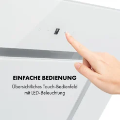 Sofia 60 Dunstabzugshaube Kopffrei 300 M³/h Touch-Control Glasfront 3 Sofia 60 Dunstabzugshaube Kopffrei 300 M³/h Touch-Control Glasfront -Deutschland Klarstein Verkaufs-Shop 10034259 de 0004 logo
