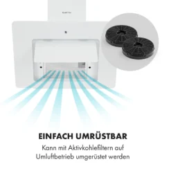 Sofia 60 Dunstabzugshaube Kopffrei 300 M³/h Touch-Control Glasfront 5 Sofia 60 Dunstabzugshaube Kopffrei 300 M³/h Touch-Control Glasfront -Deutschland Klarstein Verkaufs-Shop 10034259 de 0006 logo