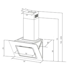 Sofia 60 Dunstabzugshaube Kopffrei 300 M³/h Touch-Control Glasfront 8 Sofia 60 Dunstabzugshaube Kopffrei 300 M³/h Touch-Control Glasfront -Deutschland Klarstein Verkaufs-Shop 10034259 yy 0010 logo Klarstein Sofia 60 Dunstabzugshaube 60cm weiss