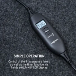 Magic Carpet DLX Heizmatte 40 X 98 Cm 100 W 4 Temp. Timer Anthrazit 3 Magic Carpet DLX Heizmatte 40 X 98 Cm 100 W 4 Temp. Timer Anthrazit -Deutschland Klarstein Verkaufs-Shop 10034277 yy 0004 logo oneConcept Magic Carpet DLX Heizmatte 40x98 cm