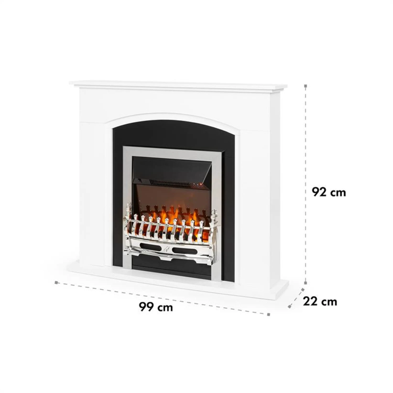 Verbier Elektrischer Kamin Elektrokamin 1000 / 2000 W LED-InstaFire Thermostat Timer Überhitzungsschutz Verbier Elektrischer Kamin Elektrokamin 1000 / 2000 W LED-InstaFire Thermostat Timer Überhitzungsschutz -Deutschland Klarstein Verkaufs-Shop 10034396 yy 0008 logo Klarstein Verbier Elektrischer Kamin weiss reedit