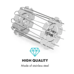 AeroVital Cube Chef Heißluftfritteuse Spießrost Zubehör Edelstahl -Deutschland Klarstein Verkaufs-Shop 10034409 yy 0003 logo Klarstein AeroVital Cube Chef Spiessrost