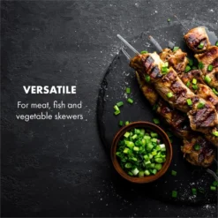 AeroVital Cube Chef Heißluftfritteuse Spießrost Zubehör Edelstahl -Deutschland Klarstein Verkaufs-Shop 10034409 yy 0004 logo Klarstein AeroVital Cube Chef Spiessrost