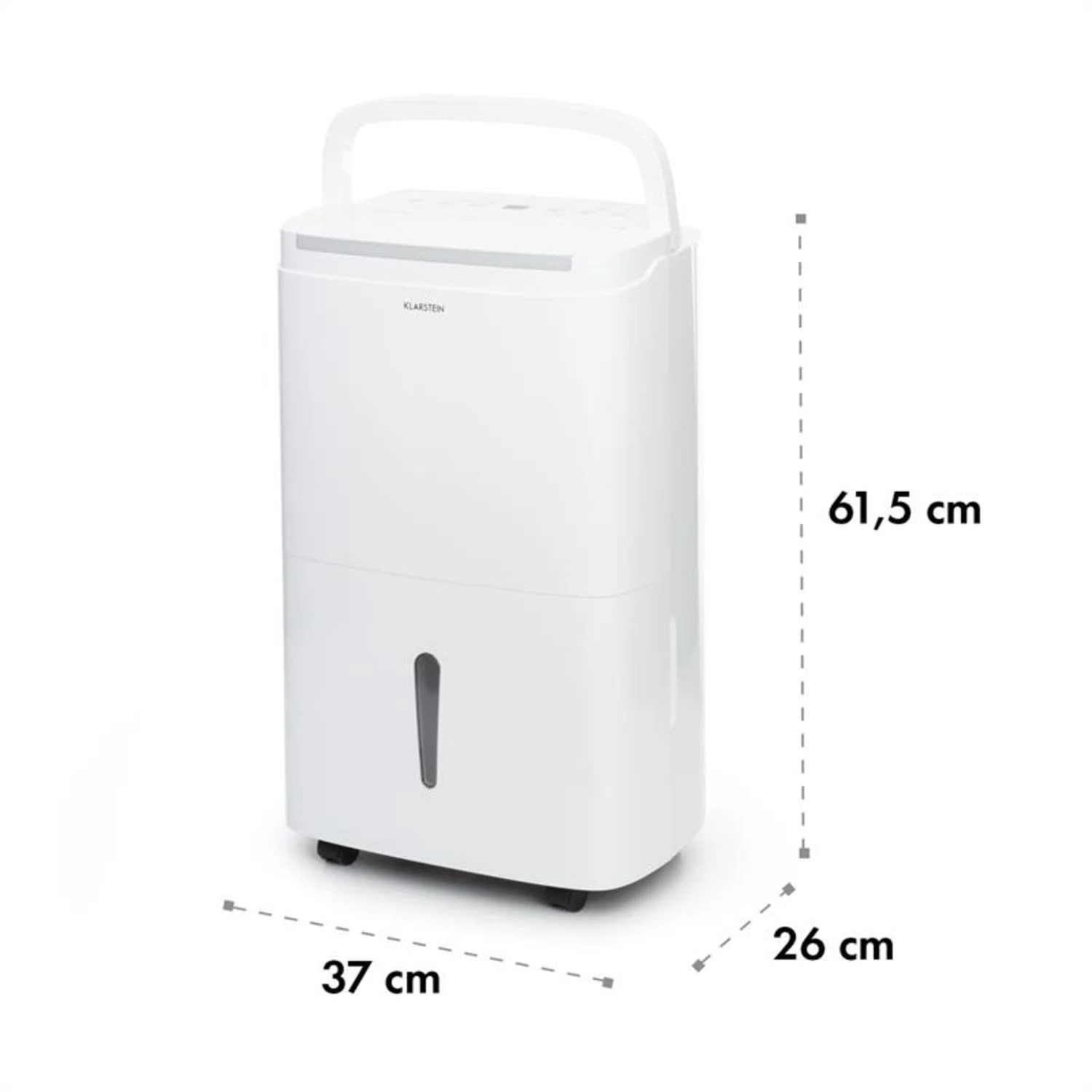 DryFy Connect 40 Luftentfeuchter WiFi Kompression 40l/d 35-45m² DryFy Connect 40 Luftentfeuchter WiFi Kompression 40l/d 35-45m² -Deutschland Klarstein Verkaufs-Shop 10034434 yy 0011 logo Klarstein DryFy Connect 40 Luftentfeuchter weiss
